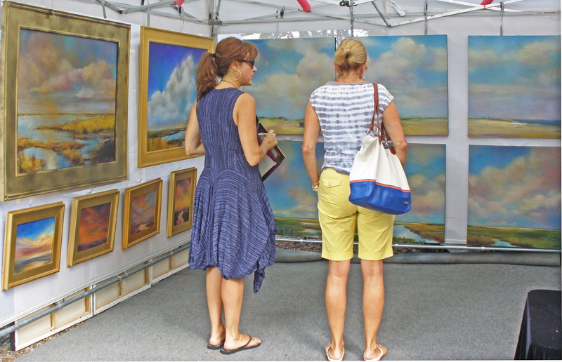 Vibrant outdoor fine art show delights visitors at Rehoboth Art League